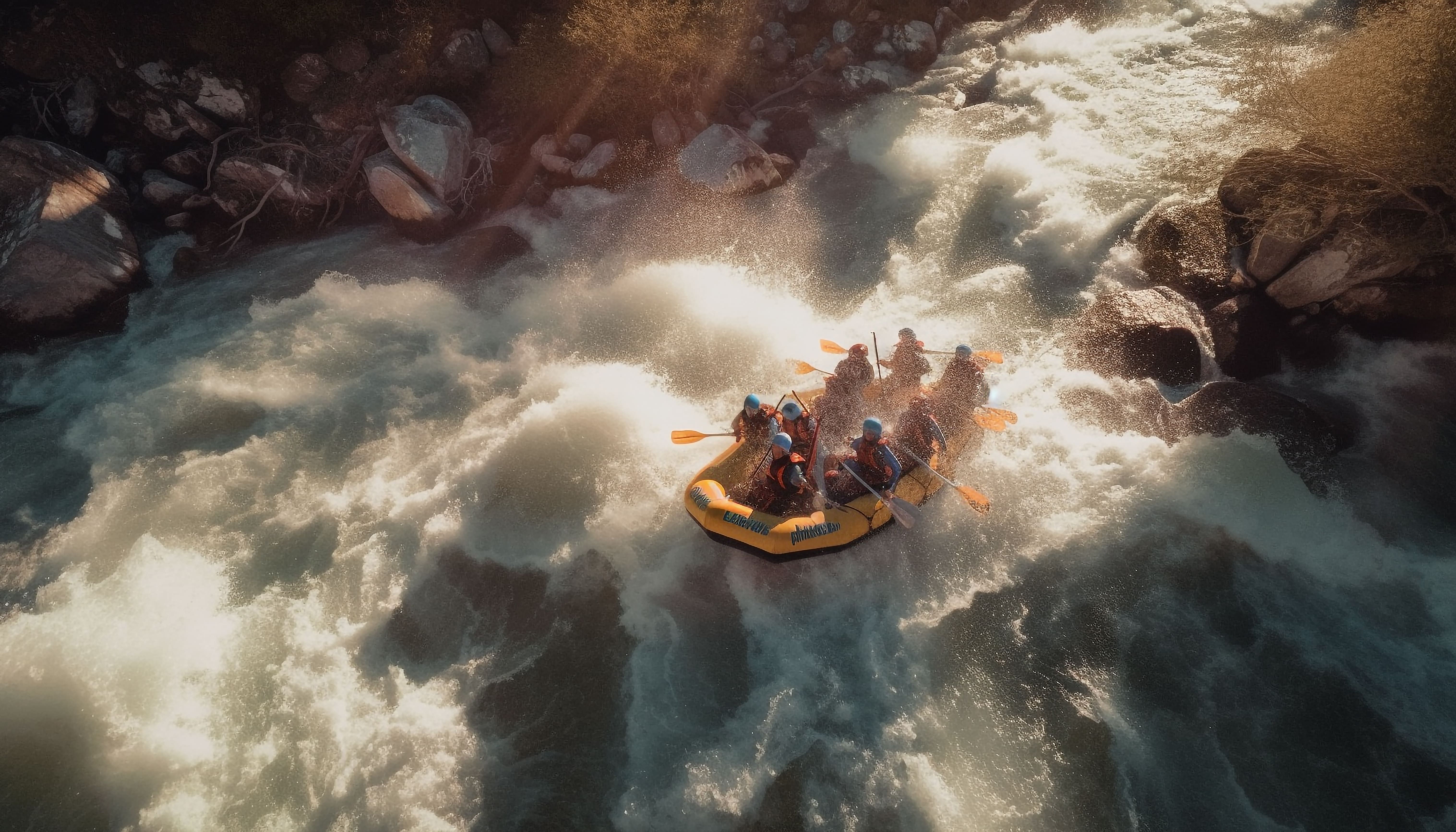 rafting
